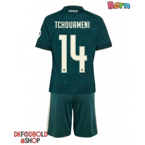 Real Madrid Aurelien Tchouameni #14 Udebanesæt Børn 2026-27 Kort ærmer (+ korte bukser)